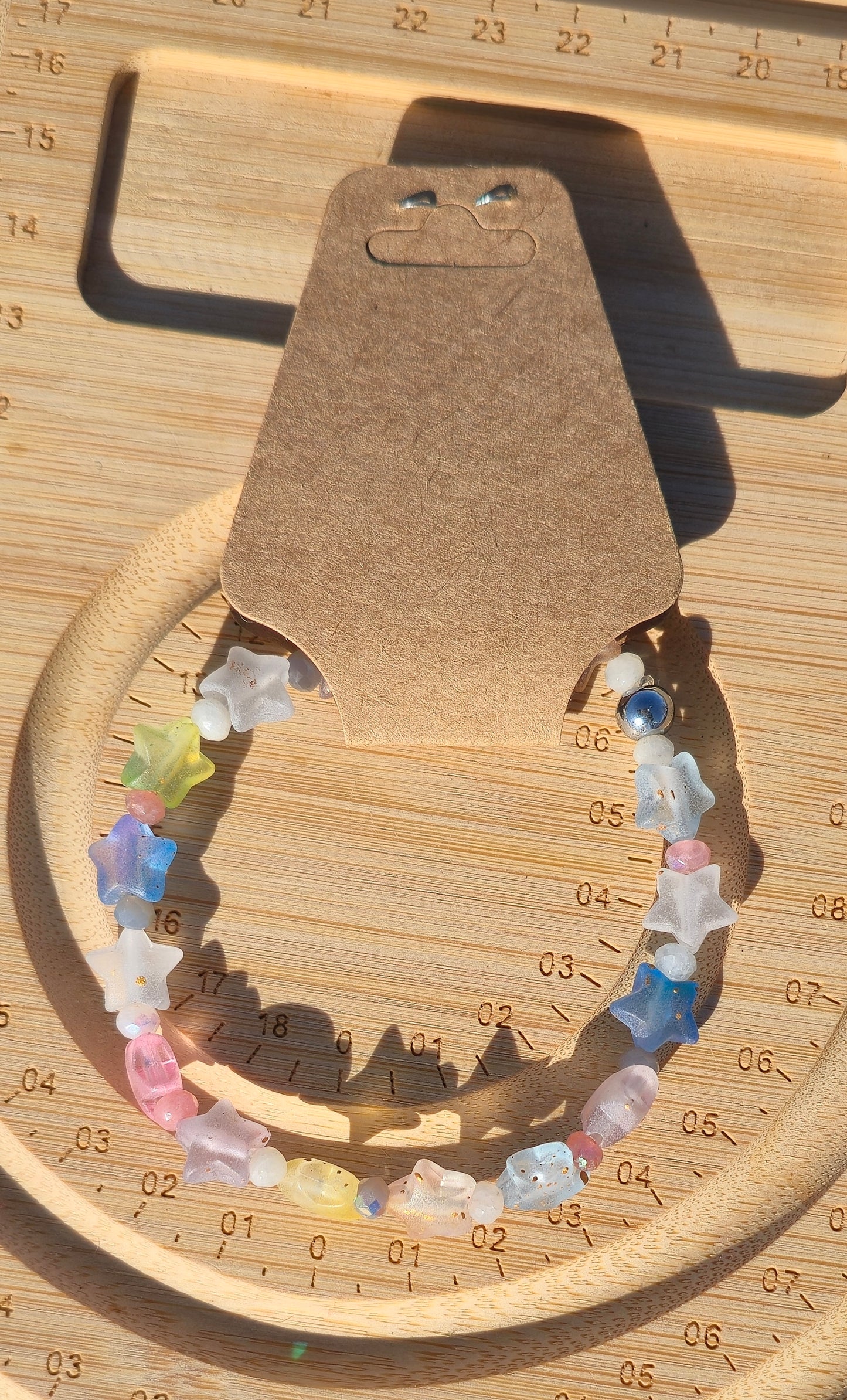 Star bright string bracelet