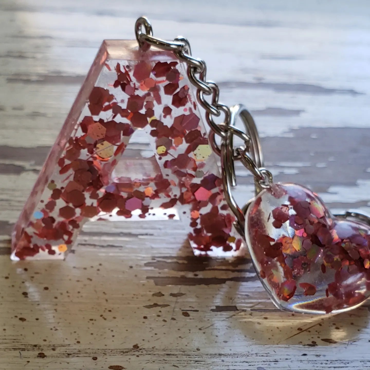 Resin keychains