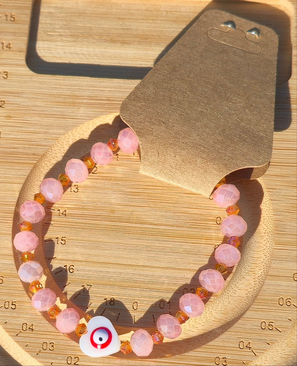 Charming Evil Eye Beaded Bracelet