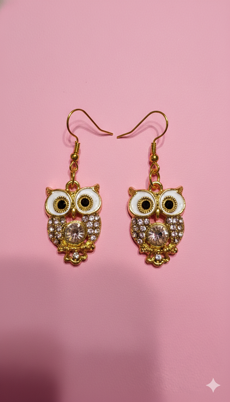 Owl earrings
